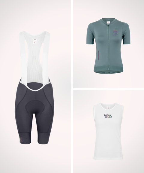 WOMENS BUNDLE: SHORT SLEEVE + BIBS + BASLAYER